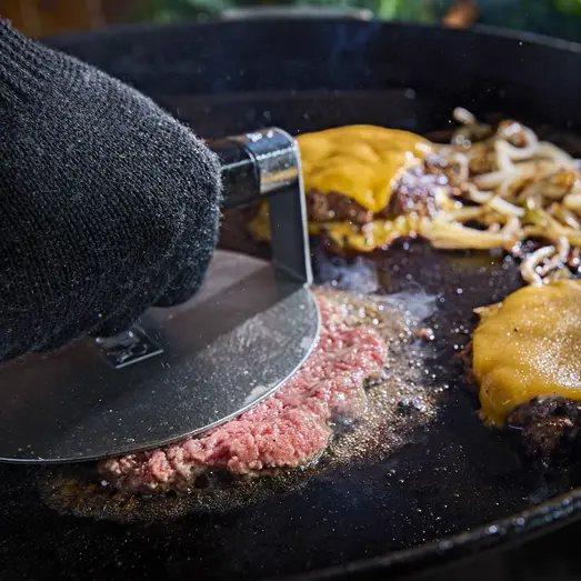 Weber smashed burger-presse til stegeplade