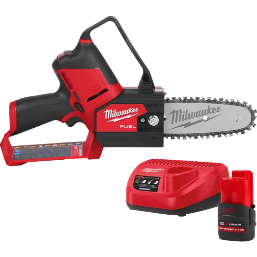Milwaukee M12 FHS-251 12V grensav 1x2,5Ah batteri og lader