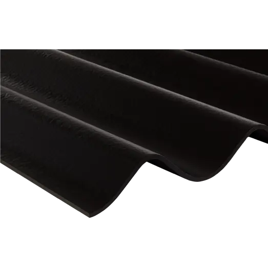 Bølgeplade B7 sortblå 1100x570 mm