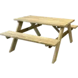 PLUS Bistro bord/bænkesæt 118 cm kampagnemodel