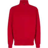 ID herre sweat cardigan rød