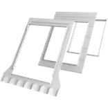 Velux EDW 0000 enkelt inddækning til profileret tag, mørkegrå