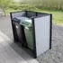 Skagen Renovationsskjul til 3 skraldespande