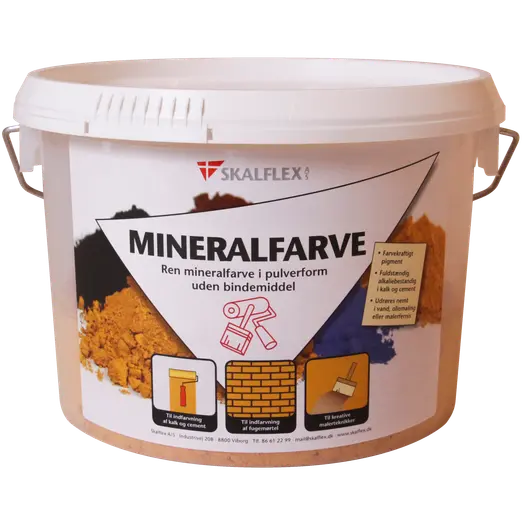 Skalflex Mineralfarve okkergul - 750 g