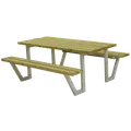 Plus Wega bord/bænkesæt 177 cm