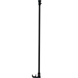 GEYSER loftstøttestang til 22mm forhængsstang 60 cm sort