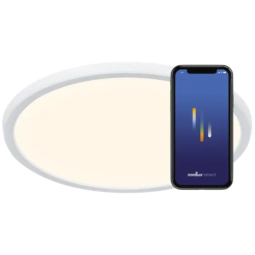 Nordlux Oja smart light plafond hvid