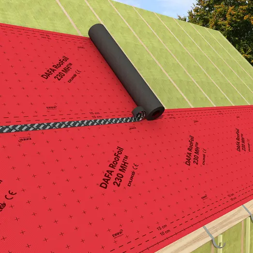 DAFA RooFoil 230 MH undertag rød 1,1x5 m