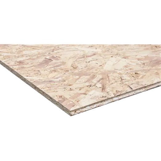 OSB-3 vandfast plade m/fer og not 1220x2440 mm