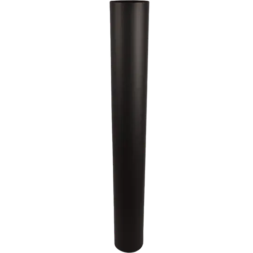 Varde pejserør sort, 120 cm
