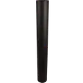 Varde pejserør sort, 120 cm