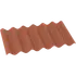 Bølgeplade B7 FK teglrød 1100 x 570 mm