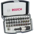 Bosch Skruetrækkerbitsæt PH, PZ, H, T og 'Quick Change'-universalholder, 32 dele