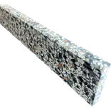 Terrazzo sokkelliste københavn slebet overflade og top med fas 40x1,5x7,5 cm