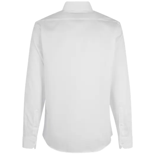 ID Seven Seas Fine Twill modern fit skjorte herre hvid
