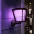 Philips Hue Econic udendørs væglampe sort