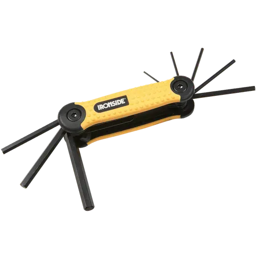 Ironside foldbart unbraconøglesæt 8 dele
