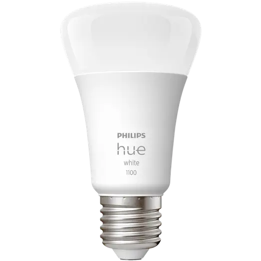 Philips Hue LED pære E27 9,5W A60 hvid LED