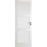 Swedoor Clever-line Easy GW3 m/glas glat hvid 40x825x2040 mm