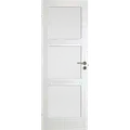 Swedoor Clever-line Easy GW3 m/glas glat hvid 40x825x2040 mm