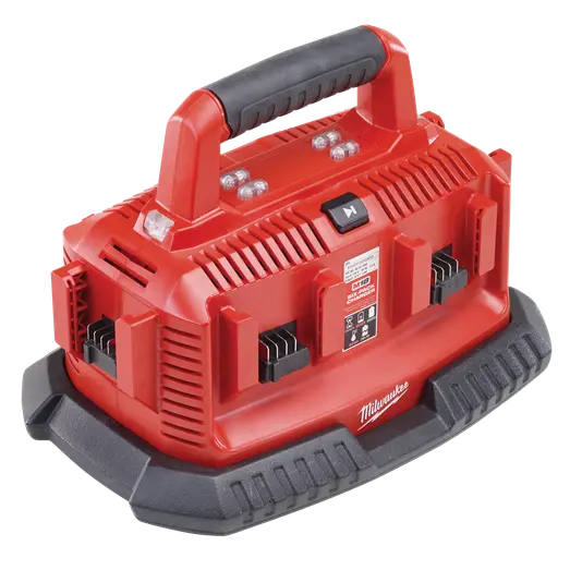 Milwaukee M1418 C6 multioplader til 6 batterier