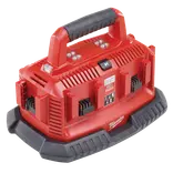 Milwaukee M1418 C6 multioplader til 6 batterier
