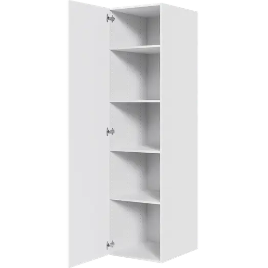 Multi-Living højskab hvid folie m/1 hylde