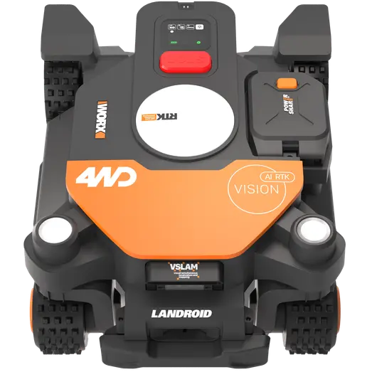Worx WR341E Vision Cloud 4WD robotplæneklipper AI-RTK 1000 m²