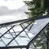 Halls ICON Planthouse 6 7,3 m² sort m/3 mm hærdet glas og fundament