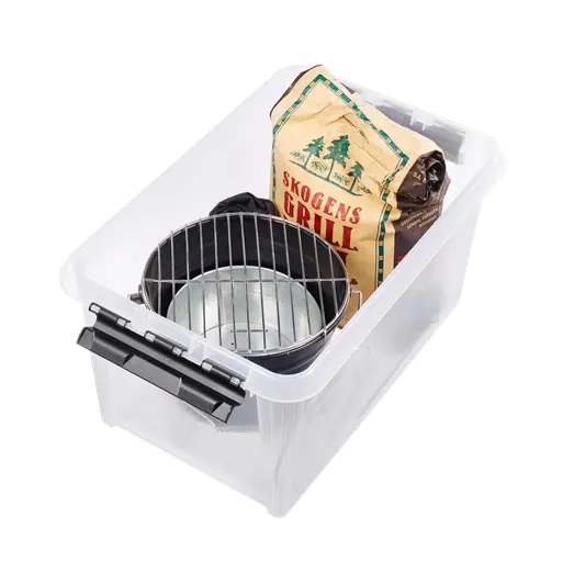 Smartstore Classic plastkasse med låg 60x40 cm.