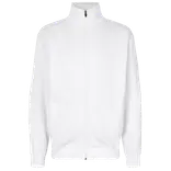 ID herre sweat cardigan hvid