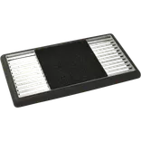 Plus Cubic rist m/sort måtte/gummiramme - 88x48x4 cm
