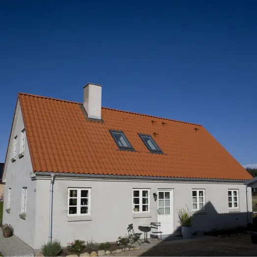 Ibf Dobbelt-S Normal Tagsten, 420X332 Mm, Teglrød.