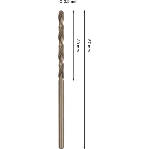 Bosch PRO Stainless Steel HSS-Co-spiralbor, '