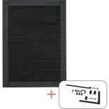 PLUS Plank enkeltlåge 100 cm
