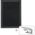 PLUS Plank enkeltlåge 100 cm
