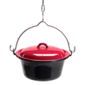 Bon-fire gryde 8l, sort emalje