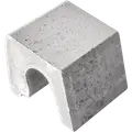 RBR støttemur 18,8x30x25 cm glat grå
