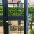 Juliana Gran Oase drivhus 13 m² antracit/sort m/3 mm hærdet glas
