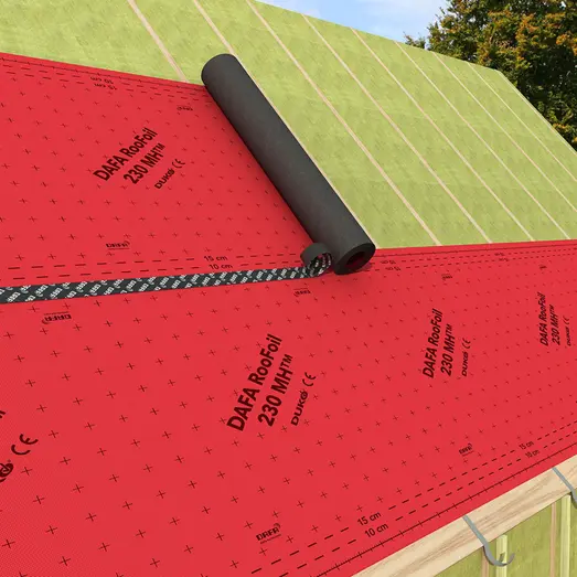 Dafa undertag RooFoil 230 MH Plus 1,1x50 m rød