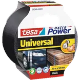 Tesa® extra Power Universal lærredstape sort 50 mm
