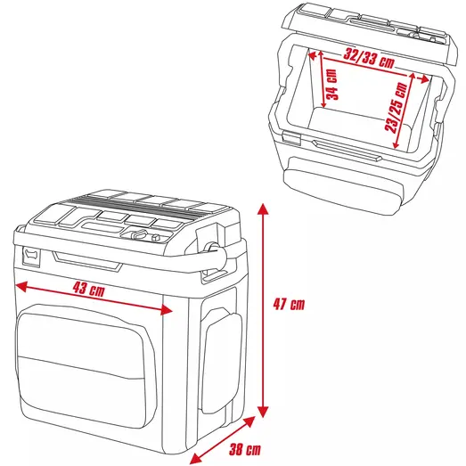 Einhell TE-COL 18/27 køleboks solo