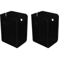 PLUS Cubic bjælkebeslag til 4,5×9 cm dragere sort 2 stk