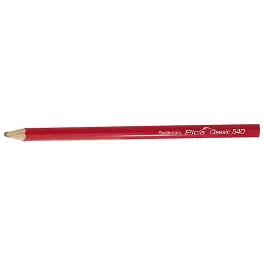Pica tømrerblyant rød 24 cm