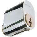 Ruko 1660 oval cylinder blank krom 2 stk.