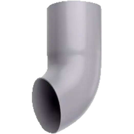Plastmo udkaster Ø90 grå