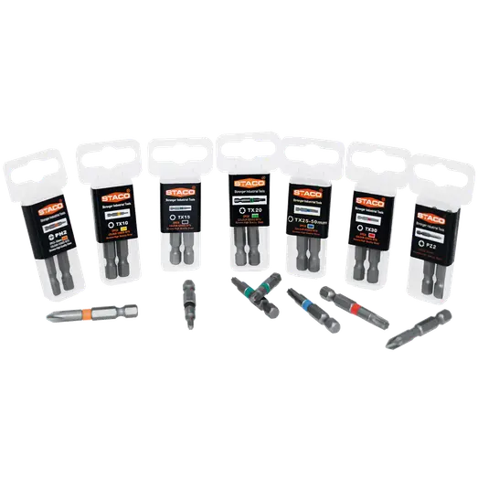 STACO bit 1/4"x50 mm PZ2 2 stk