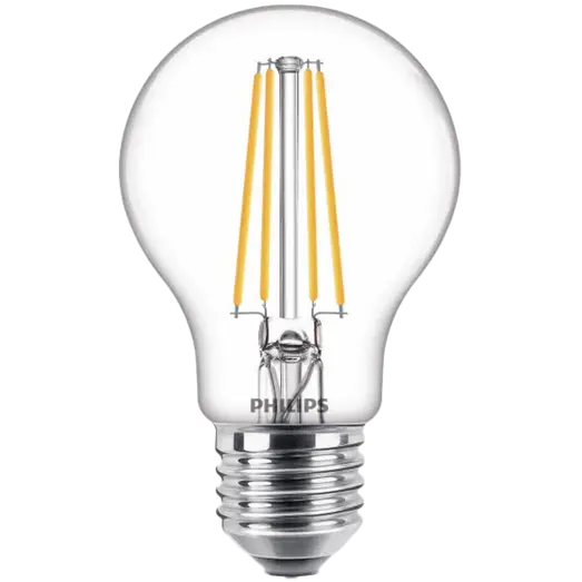 Philips Standard LED pære E27 60W 2 pack