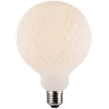 Nordlux Deco E27 G125 dim harlekin dekorativ pære 3000K opal hvid