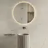 Milobad CL065 spejl m/LED Ø80 cm